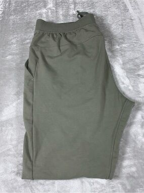 lululemon Mens Joggers Large Green ABC Warpstreme Athletic Drawstring 30’ inseam